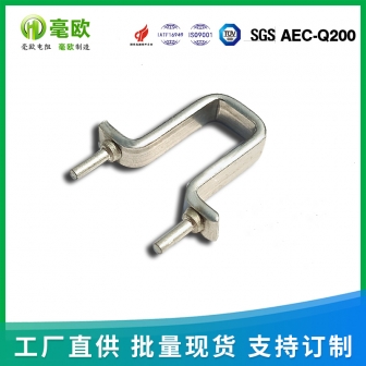 上海供应2W 3W 5W10毫欧电阻R010 0.01R分流器电流检测1%几字康铜插件